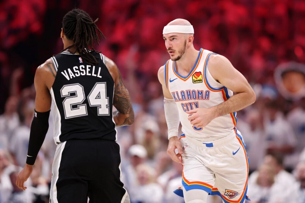 Alex Caruso’s shooting has become Oklahoma City’s cleanest Game 6 answer