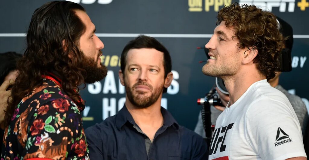 Ben Askren explains why he initiated rivalry with Jorge Masvidal in UFC: ‘I had to antagonize the sh*t out of him’ Ben Askren explains why he initiated rivalry with Jorge Masvidal in UFC: ‘I had to antagonize the sh*t out of him’