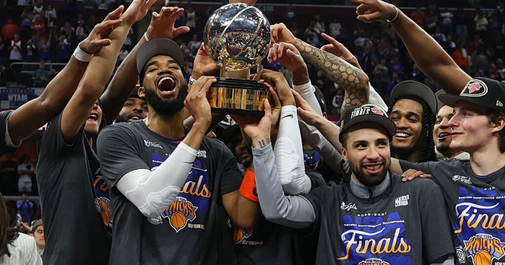 Dominant Knicks sweep sorry Cavaliers to make NBA Finals: Live updates, reaction Dominant Knicks sweep sorry Cavaliers to make NBA Finals: Live updates, reaction