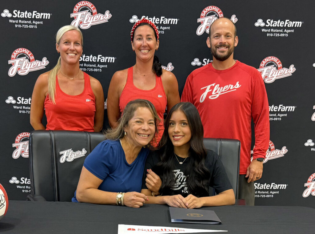 Sandhills Beach Volleyball signs Pinecrest player Sandhills Beach Volleyball signs Pinecrest player