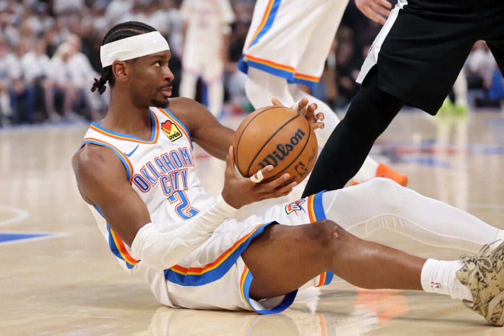 The Thunder were within five, then OKC missed 13 straight as the Spurs ripped a game 7-forcing 20-0 run