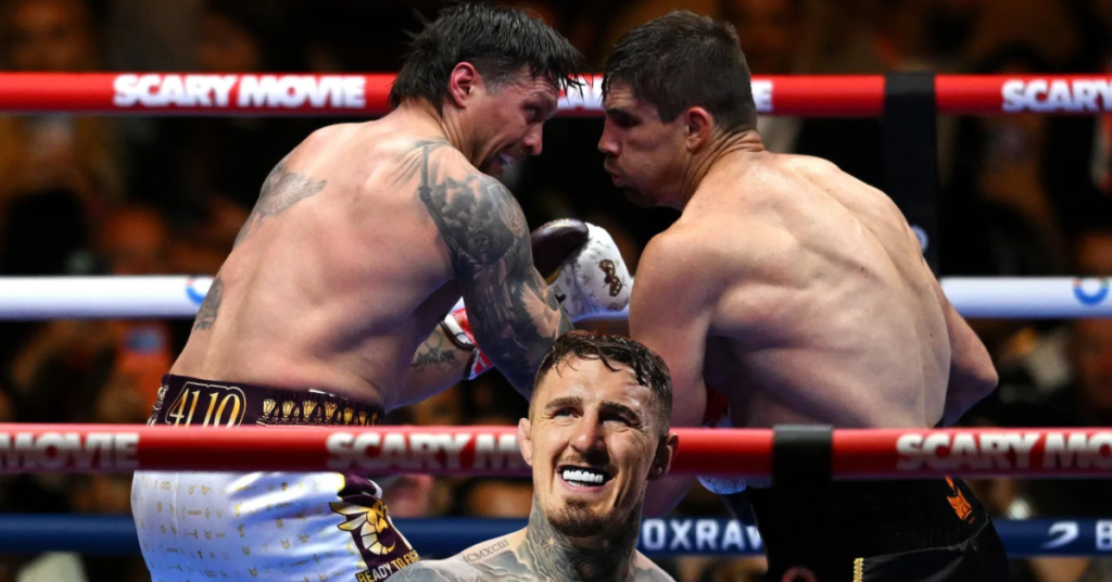 Tom Aspinall Calls Oleksandr Usyk Vs. Rico Verhoeven Stoppage A “robbery” After Shocking TKO Finish Tom Aspinall, Oleksandr Usyk, Rico Verhoeven