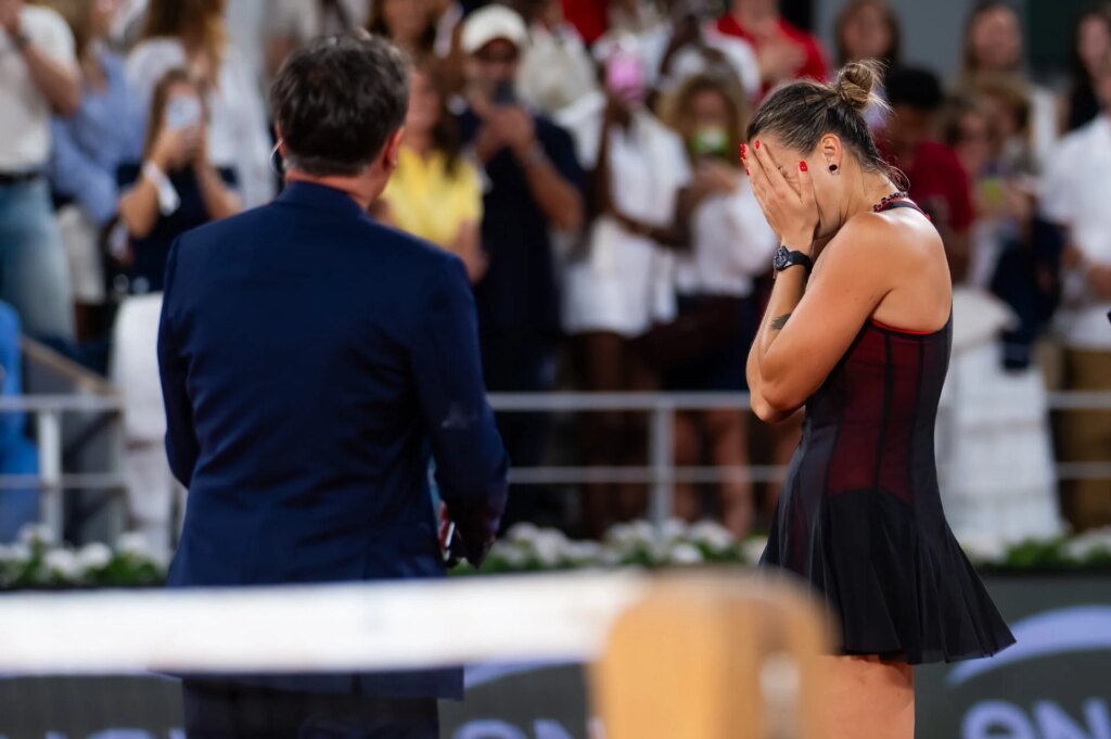 Andy Roddick unhappy with what happened in Aryna Sabalenka's on court interview after her win over Naomi Osaka