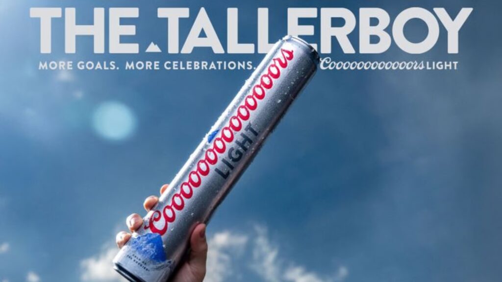Coors Light reveals monster-sized ‘Tallerboy’ that packs 3 beers into one can taller boy coors can