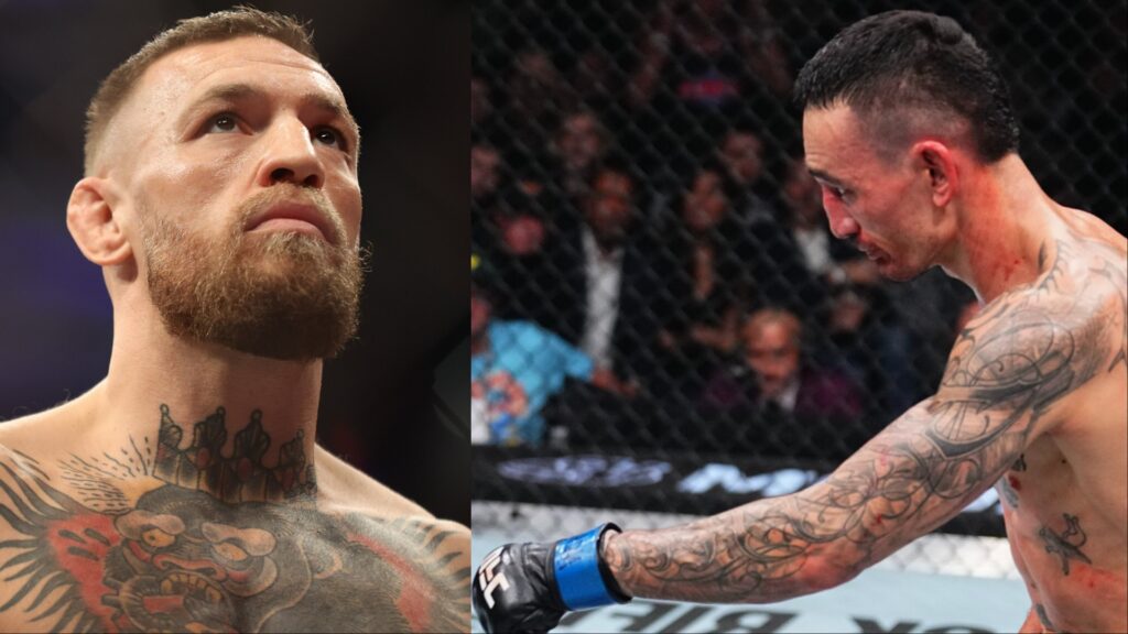 Conor McGregor and Max Holloway
