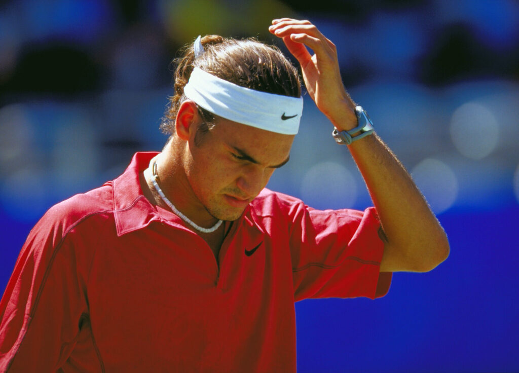He beat Roger Federer in his first ATP final but never won a Grand Slam singles title He beat Roger Federer in his first ATP final but never won a Grand Slam singles title