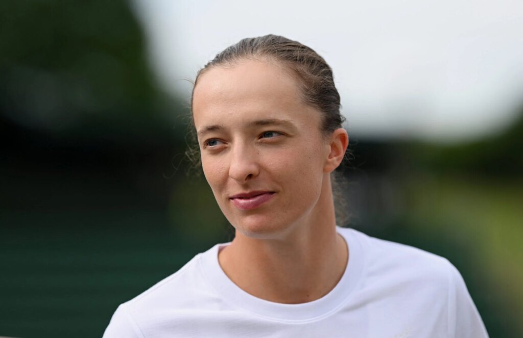Iga Swiatek reveals what she notices about herself whenever she watches her matches at Wimbledon back from last year