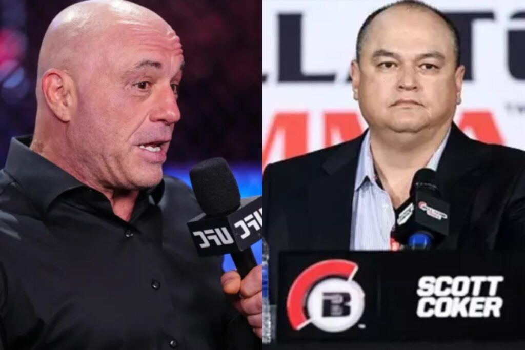 Joe Rogan rooting for Scott Coker in MMA return: “I hope he could do it, it’s f****** hard” Joe Rogan and Scott Coker