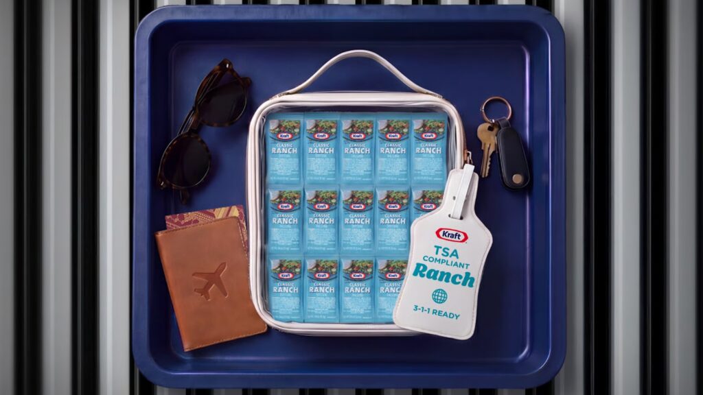 Kraft reveals TSA-friendly ranch packets as World Cup visitors keep chugging bottles of dressing Kraft Heinz ranch