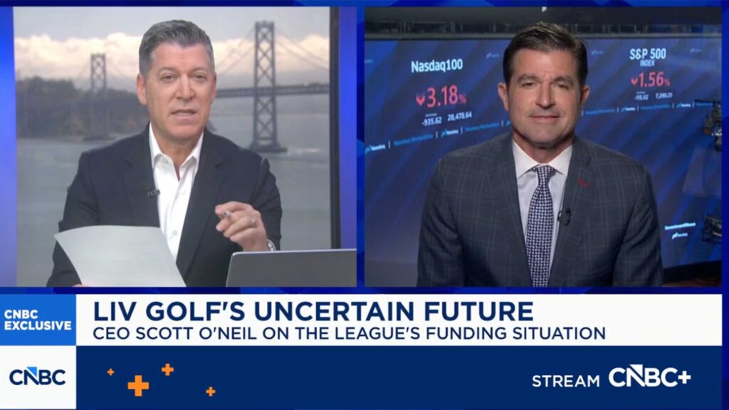 LIV Golf CEO dodges key question about league's upcoming events