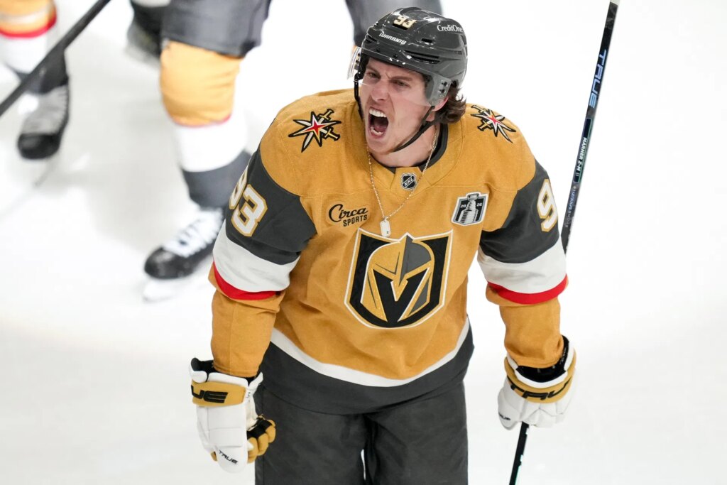 Mitch Marner’s Stanley Cup Final hat trick sends NHL fans into a frenzy NHL: Stanley Cup Final-Carolina Hurricanes at Vegas Golden Knights - Source: Imagn