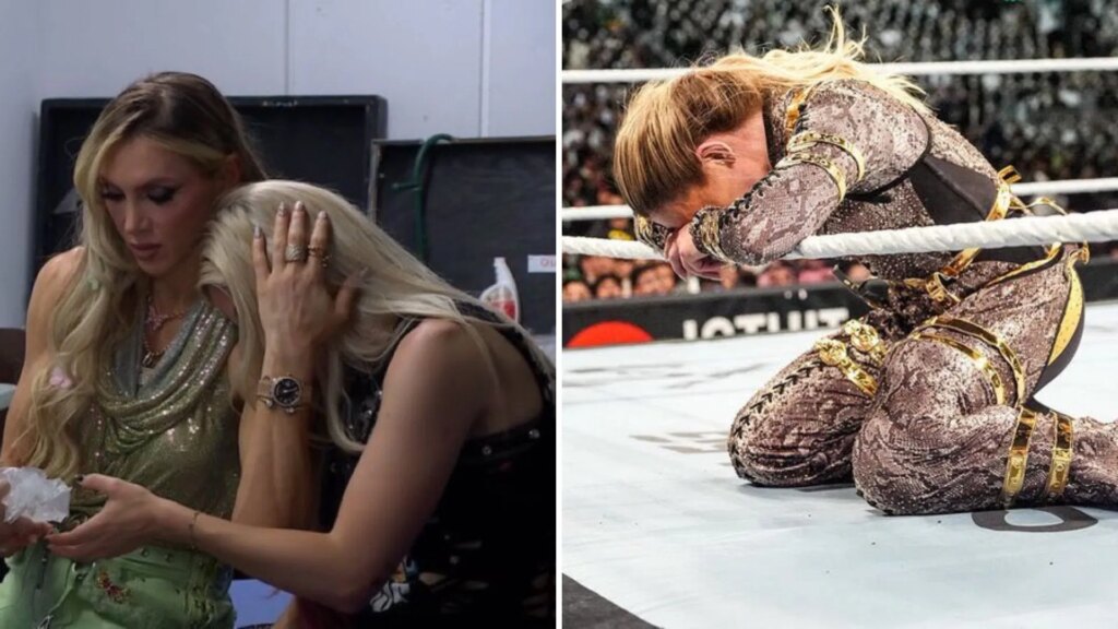 Charlotte Flair did not have a say [Images via X/@MsCharlotteWWE]