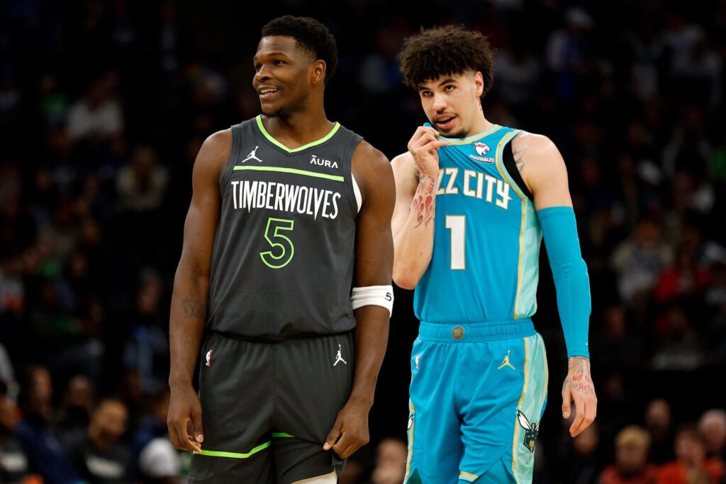 Ranking the NBA's best backcourt duos after Timberwolves pair LaMelo Ball with Anthony Edwards