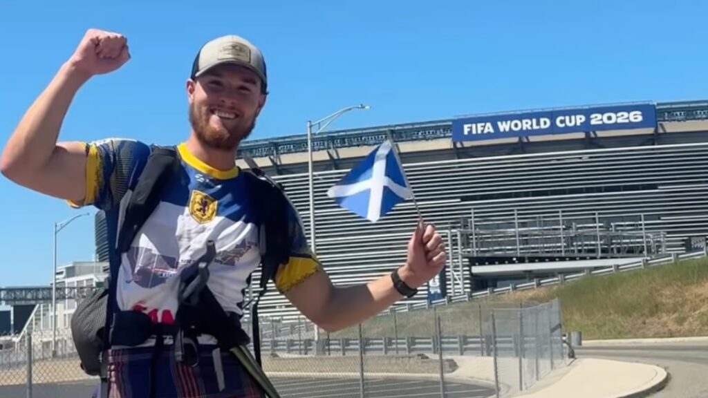 scottish world cup fan