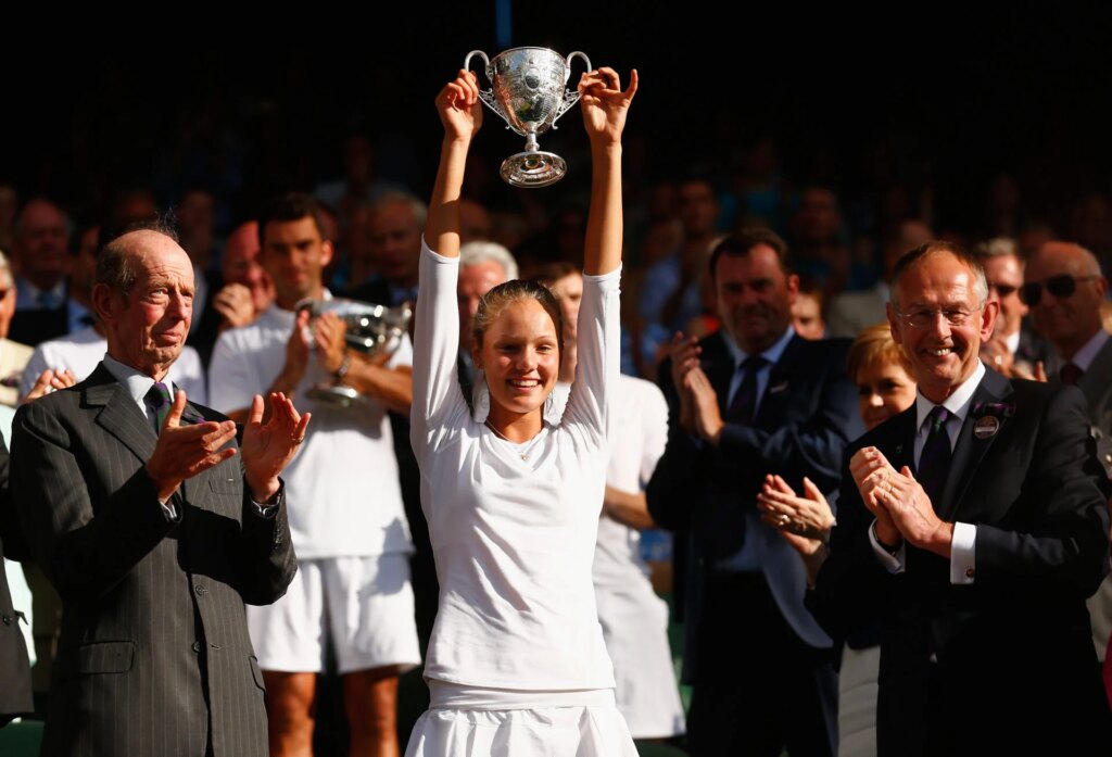 She is the former junior Wimbledon champion who retired from tennis at just 20 years old She is the former junior Wimbledon champion who retired from tennis at just 20 years old