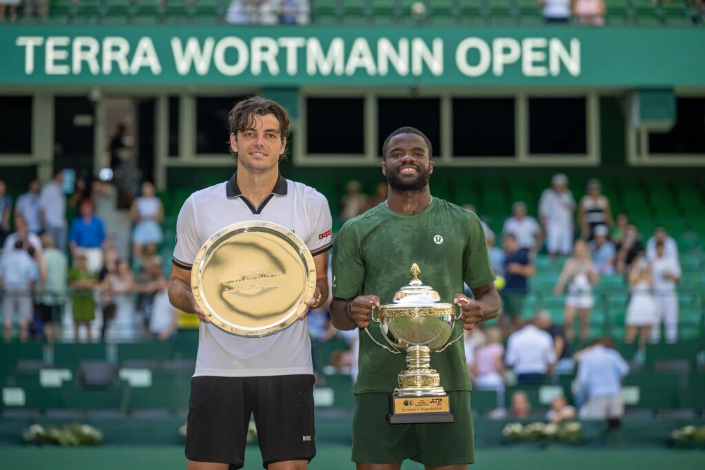 Taylor Fritz sends message to Frances Tiafoe after losing their final at the Halle Open Taylor Fritz sends message to Frances Tiafoe after losing their final at the Halle Open
