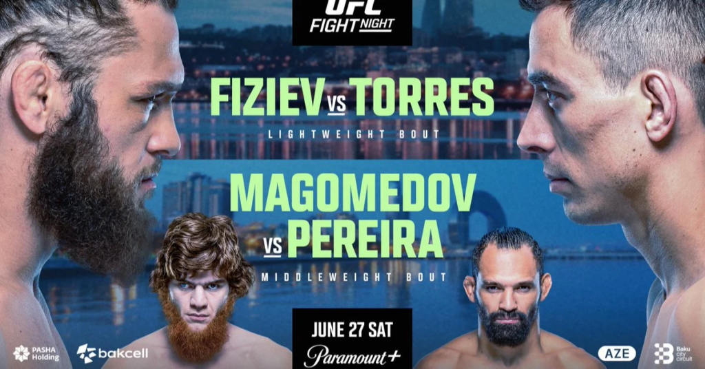 UFC Baku: Rafael Fiziev vs. Manuel Torres full results and highlights