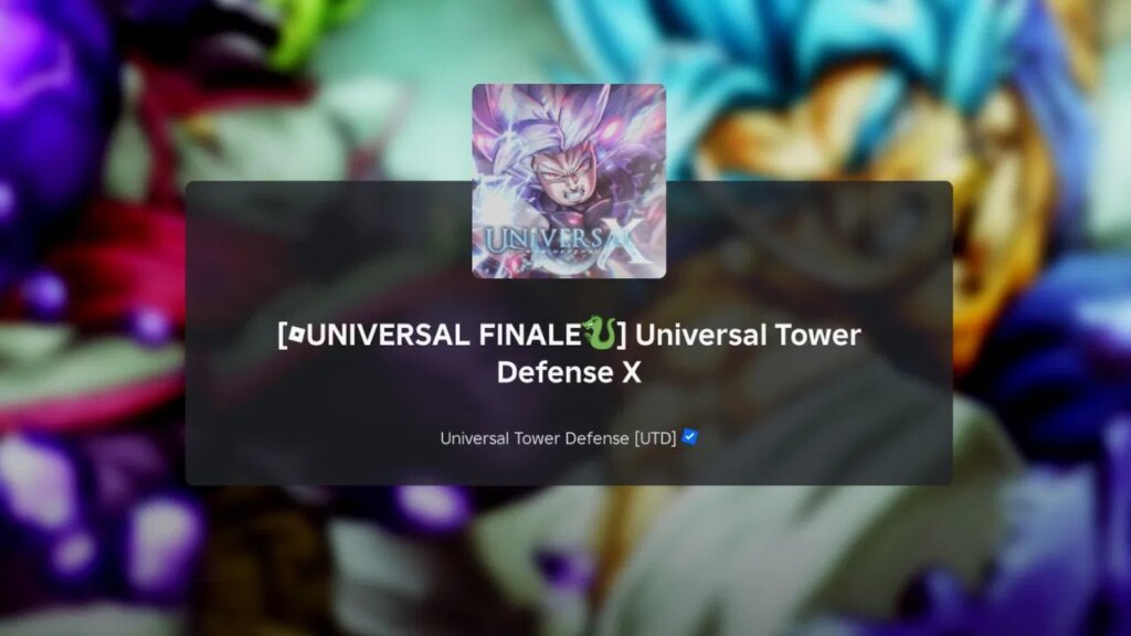 Universal Tower Defense X: Awakening of the Beast update patch notes Universal Tower Defense X loading screen