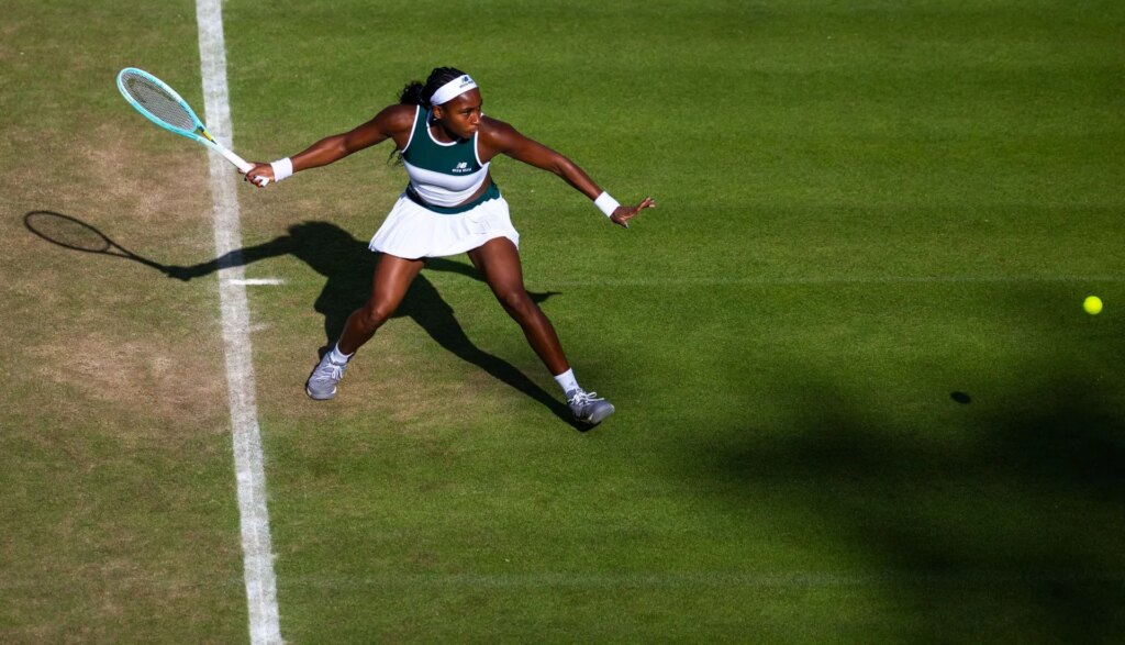 WATCH: First sight of Coco Gauff on grass ahead of Berlin Open return fires up tennis fans Day 4 - Berlin Tennis Open by Hylo - Source: Getty