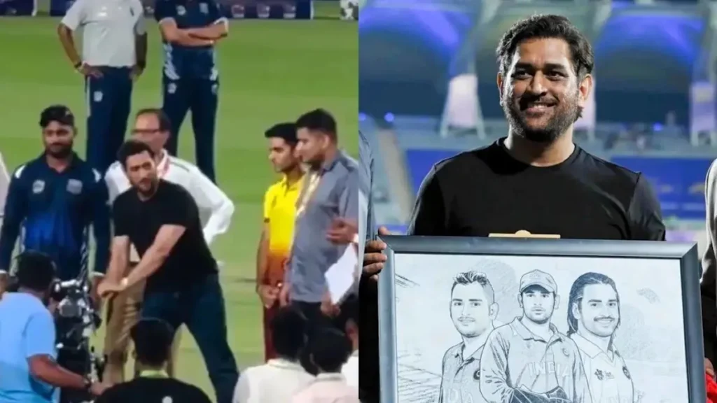 Watch: MS Dhoni flips coin in Jharkhand T20 league after missing entire IPL 2026 Watch: MS Dhoni flips coin in Jharkhand T20 league after missing entire IPL 2026
