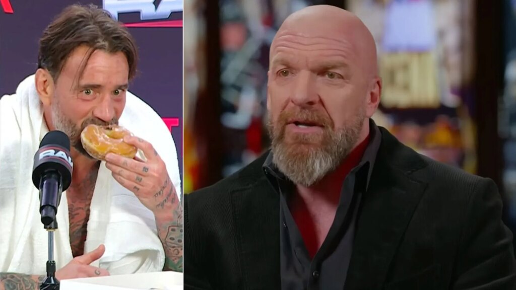 3 Wild backstage stories WWE don’t want you to know CM Punk & Triple H. (Source: YouTube/@WWE)
