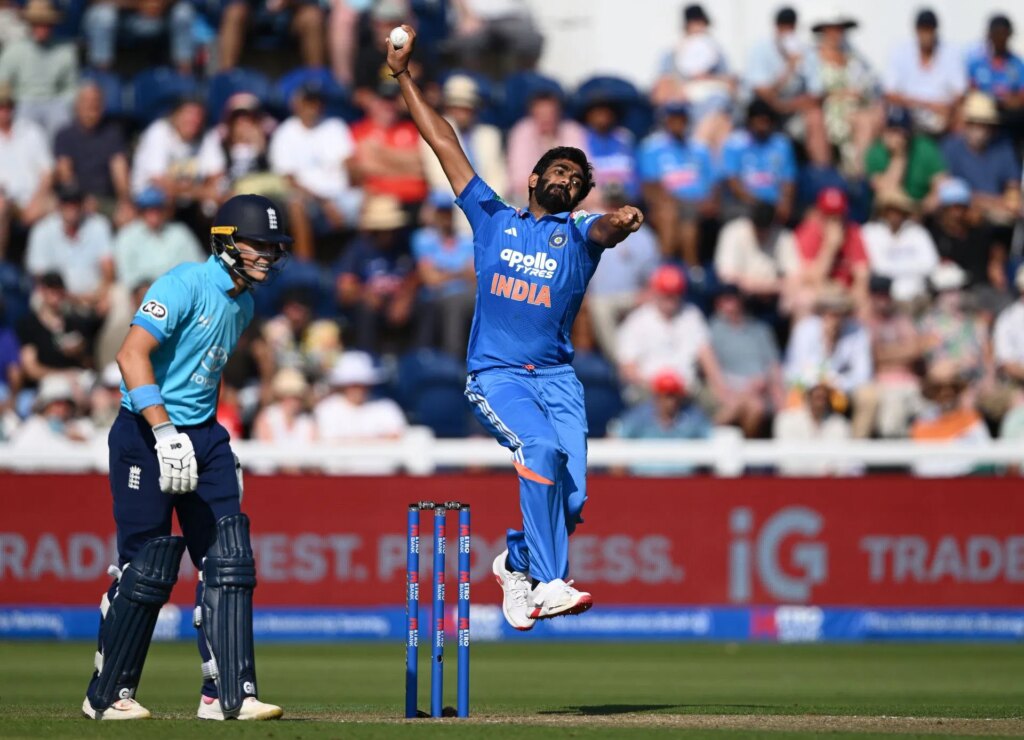 3 times Jasprit Bumrah picked up a wicket off the first ball of the innings ft. ENG vs IND 2026 2nd ODI England v India - 2nd Metro Bank ODI - Source: Getty