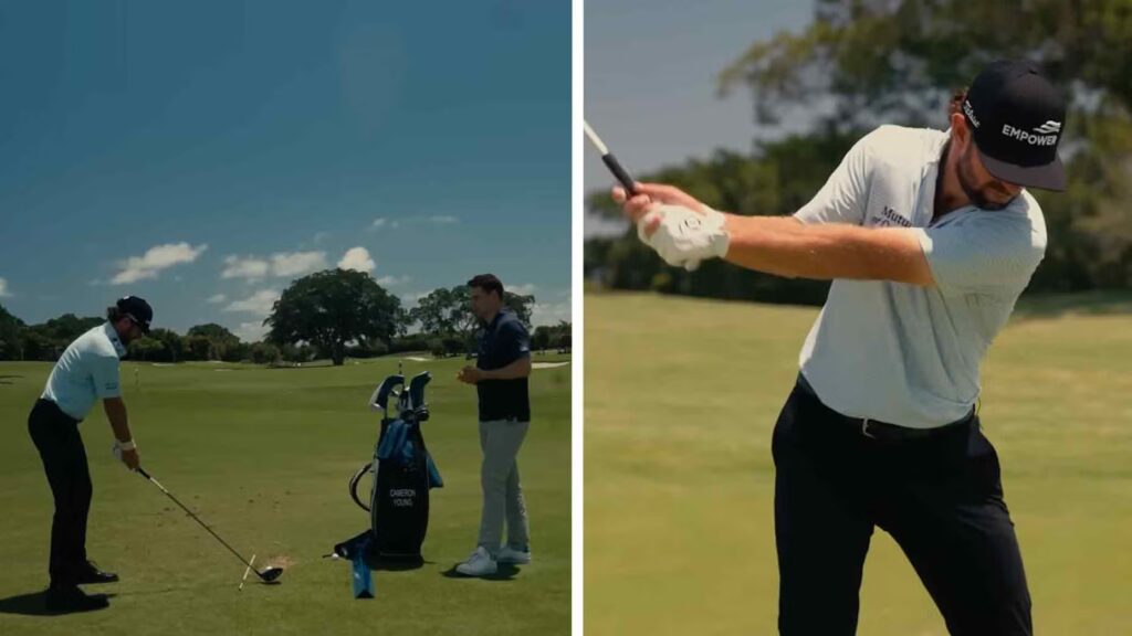 Cam Young’s top tip for amateurs is one he still uses himself Cam Young's top tip for amateurs is one he still uses himself