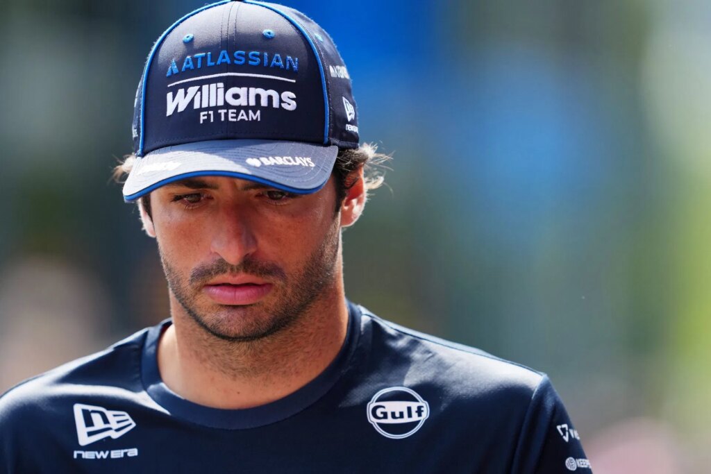 Carlos Sainz responds to being called an “Idiot” by Kimi Antonelli during the F1 Belgian GP Free Practice F1 Grand Prix of Belgium - Practice - Source: Getty