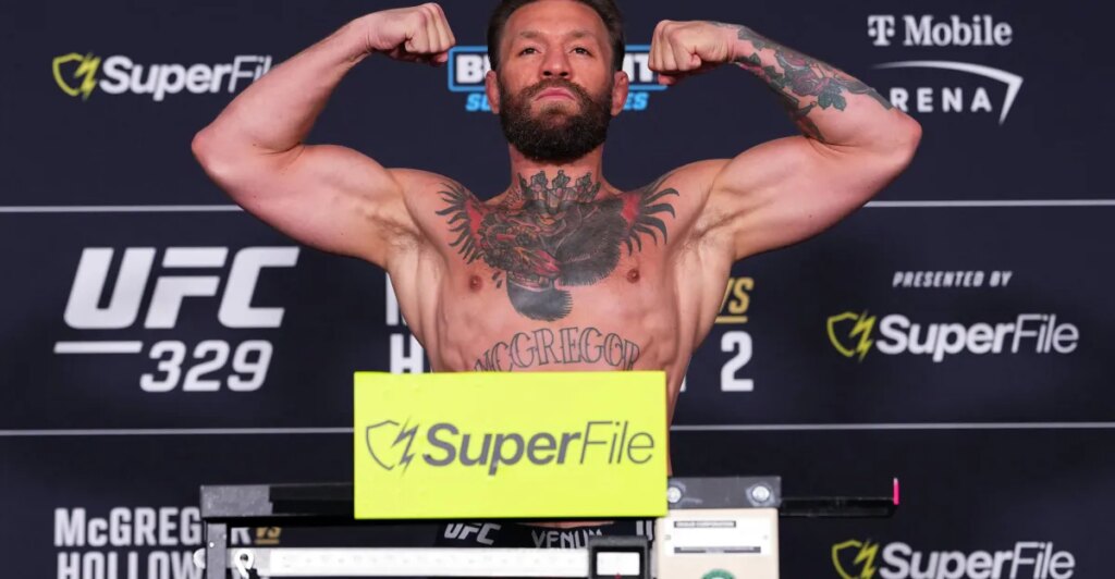 Conor McGregor before and after pics: Here’s what his five-year absence looked like at UFC 329 weigh ins