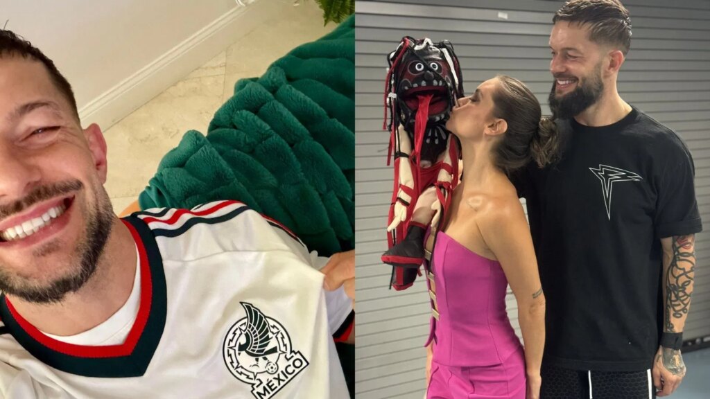 Finn Balor is excited about the FIFA World Cup [Images via X/@FinnBalor]