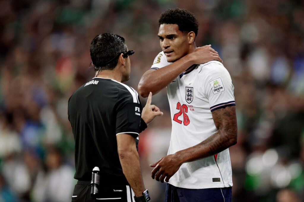 England’s Jarell Quansah handed TWO game ban for Mexico red card England's Jarell Quansah handed TWO game ban for Mexico red card