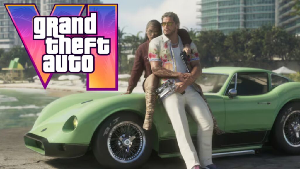 GTA 6 players will need real driver’s licenses or other IDs to play in Australia jason and lucia in gta 6 in front of car