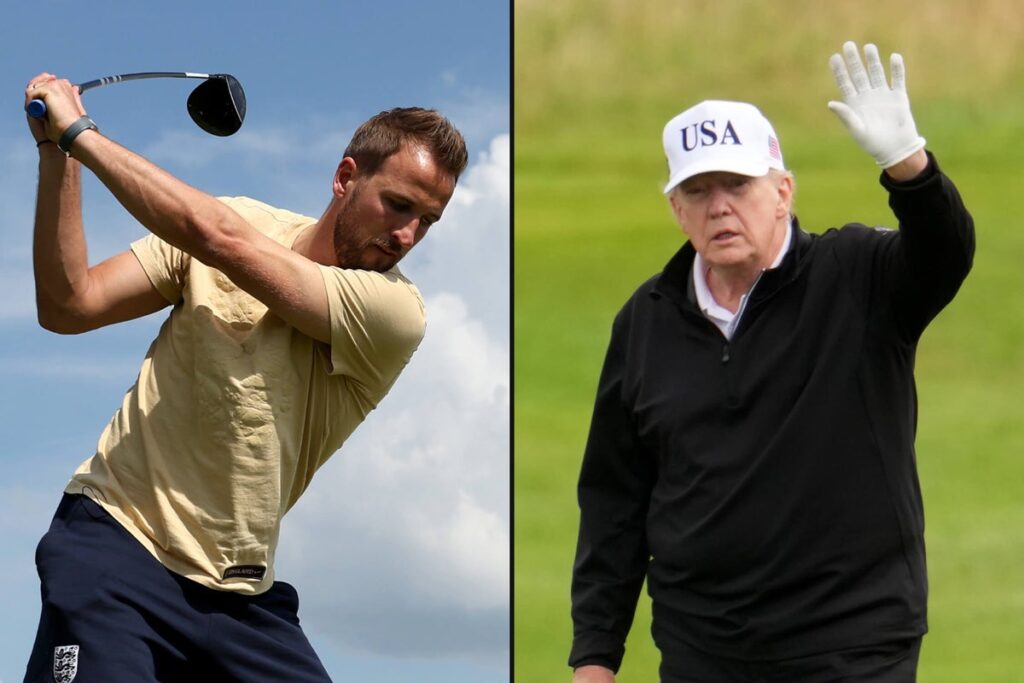 Harry Kane confirms round of golf with Donald Trump: ‘A pretty surreal experience’ Harry Kane confirms round of golf with Donald Trump: ‘A pretty surreal experience’