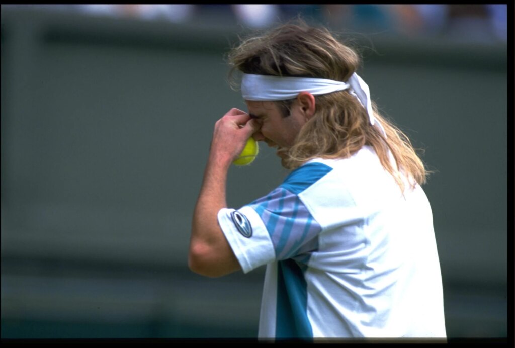 He is the British tennis player who beat Andre Agassi in his first ever Grand Slam match and has coached Emma Raducanu He is the British tennis player who beat Andre Agassi in his first ever Grand Slam match and has coached Emma Raducanu