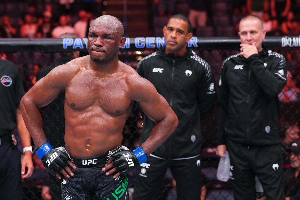 Henry Cejudo claims Kamaru Usman fought Dricus du Plessis with an injury Kamaru Usman reacts to UFC OKC loss against Dricus du Plessis