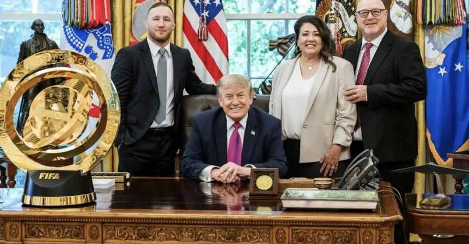Justin Gaethje returns to the White House, the rest of the MMA community celebrates the Fourth of July Justin Gaethje returns to the White House, the rest of the MMA community celebrates the Fourth of July