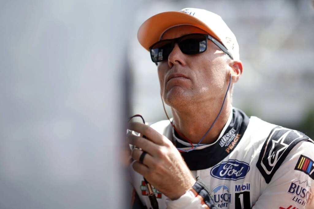 Kevin Harvick picks JGR’s driver as favorite to win the 2026 NASCAR Indianapolis race NASCAR Cup Series HighPoint.com 400 - Practice - Source: Getty
