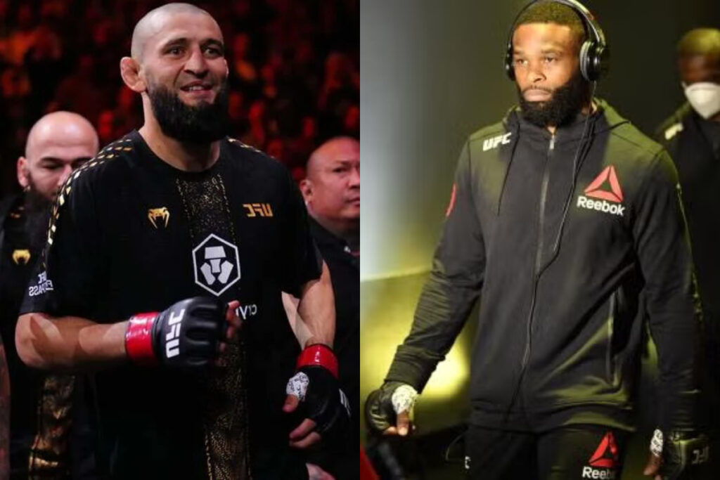 Khamzat Chimaev slated to face former UFC champion Tyron Woodley in RAF Moscow headliner Khamzat Chimaev and Tyron Woodley will meet at RAF Moscow