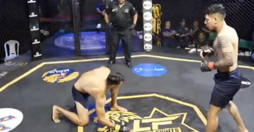 Missed Fists: Fighter taps out 1 second into fight, blames motorcycle injury Missed Fists: Fighter taps out 1 second into fight, blames motorcycle injury