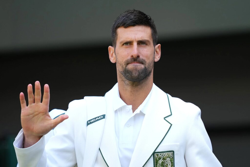 Novak Djokovic ties Roger Federer's Wimbledon record after beating Arthur Rinderknech