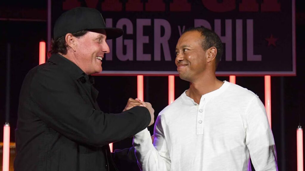 Phil and Tiger could have been Arnold and Jack. They chose different paths Phil and Tiger could have been Arnold and Jack. They chose different paths