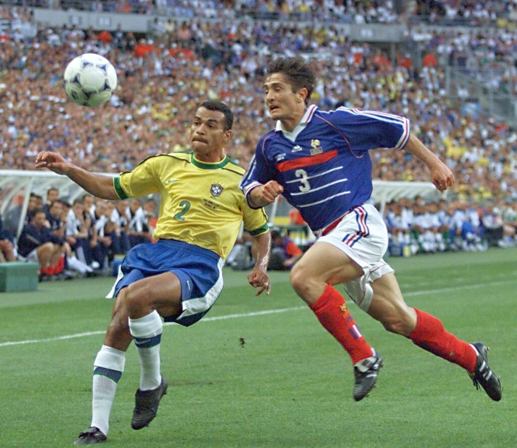 Quiz! Can you name the France line-up that faced Brazil at the 1998 World Cup? Bixente Lizarazu