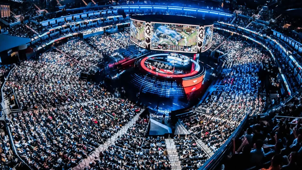 Riot has almost made League of Legends esports sustainable. Hint: they had to stop taking themselves so seriously lol worlds 2024 whole venue crowd shot