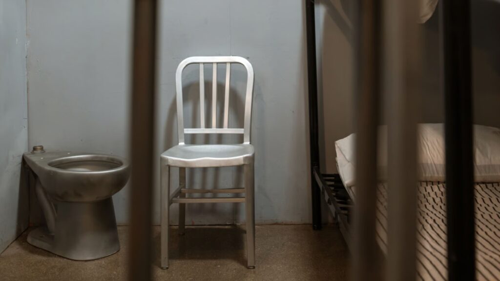 stock photo of prison cell