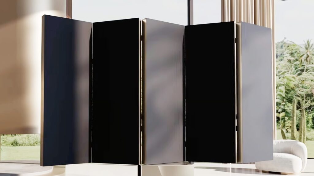 Bugatti’s ridiculous 137-inch TV is going viral for unfolding itself in 45 seconds BigxThaPlug
