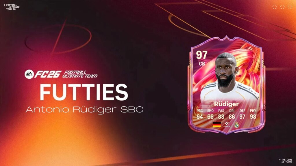 Antonio R&uuml;diger Futties SBC