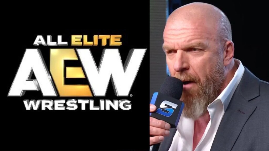 Female WWE star reveals Triple H compared her to beloved AEW legend after SummerSlam 2026 Triple H is the Creative Head of WWE (Images via X @AEW, @WWE)