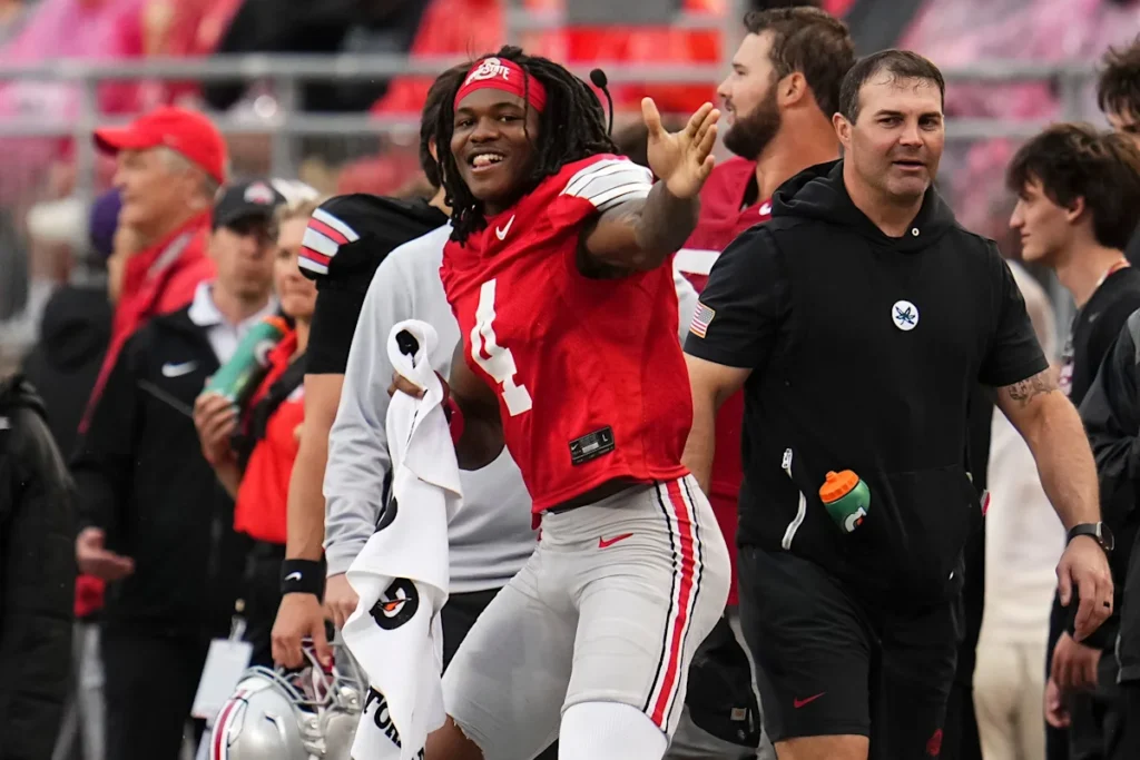 ‘Get me the ball;’ Jeremiah Smith breaks down new Ohio State offense 'Get me the ball;' Jeremiah Smith breaks down new Ohio State offense