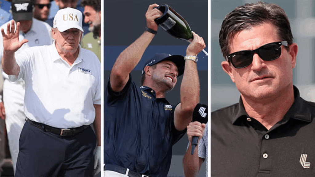 Inside LIV Golf's wild week: Bryson, Trump and the mystery investor surfaces