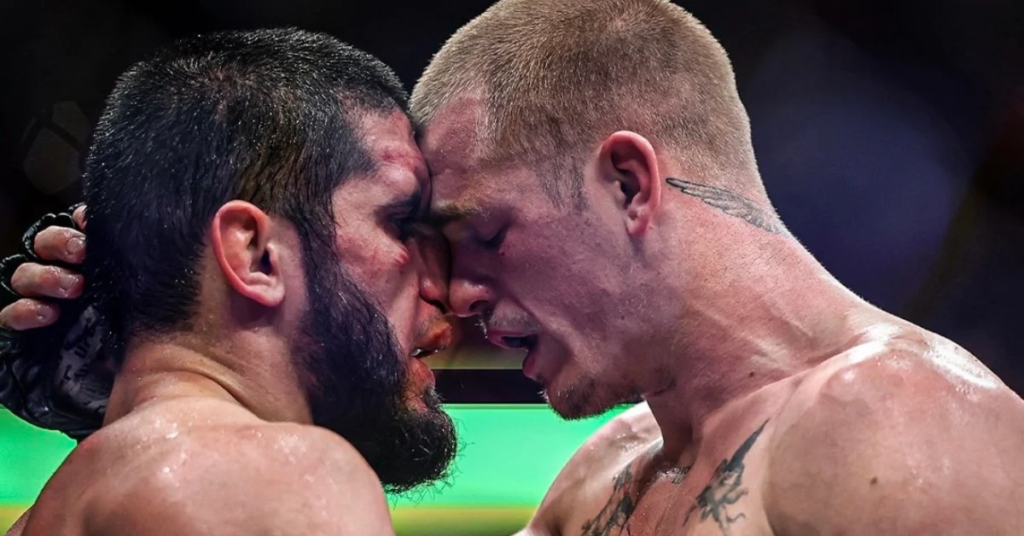 Islam Makhachev Reveals What Khabib Nurmagomedov Told Him Before The Final Round At UFC 330 Islam Makhachev, Ian Machado Garry